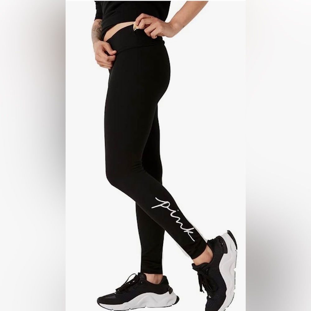 Victoria's Secret Pink Cotton High Waisted Leggings for Women